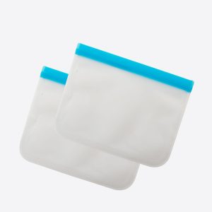 Set de 2 sacs à zip réutilisables 1.3L