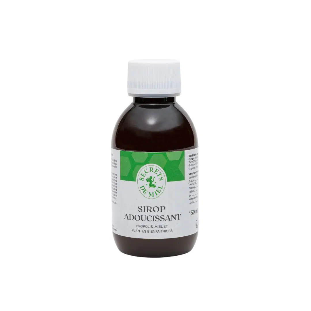 Sirop Adoucissant Propolis, Miel et plantes bienfaitrices