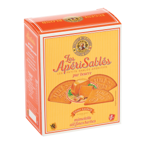 Apérisablés Mimolette / Ail & Fines Herbes – 85g