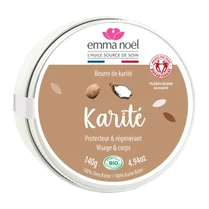 Beurre de karité bio équitable 140g