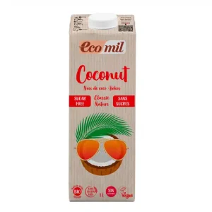 Boisson coco sans sucre – 1L – Ecomil